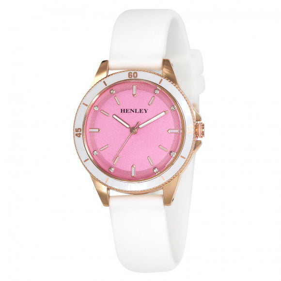 HENLEY H06173 Ladies Fashion Watch on Silicon Strap