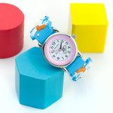 Accutime Kids Flying Rainbow Unicorn watch Light Blue