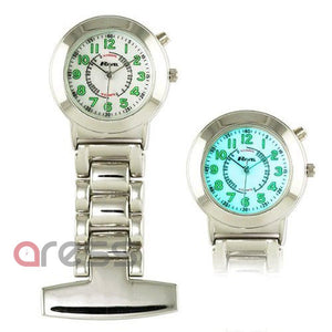 Nurses ELglow Stainless Steel Fob Watch