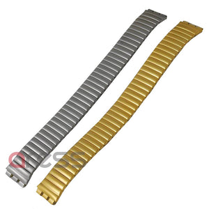 EXPANDING Chrome METAL  WATCH BRACLETS (per 5 pieces)