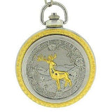 Jumbo 2 Tone Pocket Watch